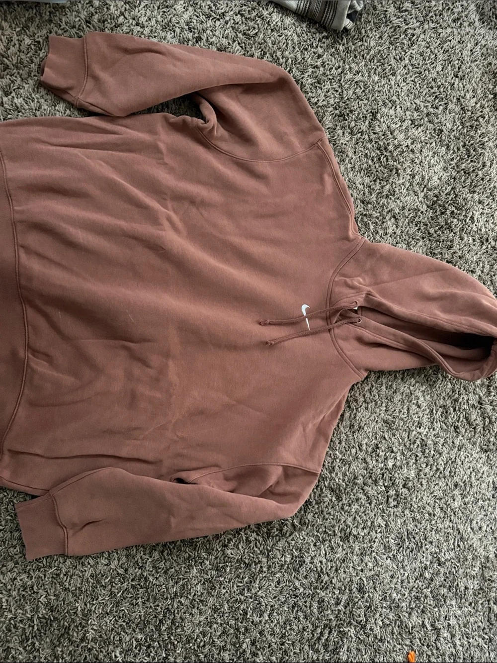 Nike women’s Swoosh Mauve Hoodie